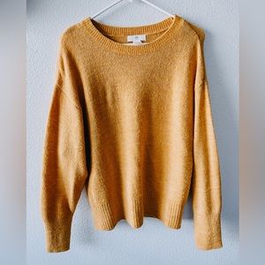 Cozy Soft Yellow Sweater